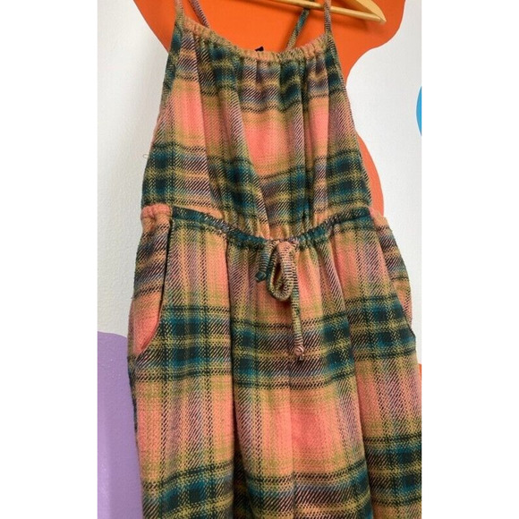 Urban Outfitters Jumpsuit Womens Small Kiera Plaid Out From Under Fall Autumn S - Picture 3 of 8
